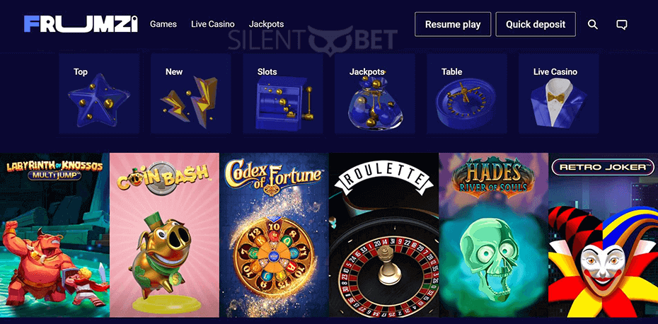 Frumzi Casino review