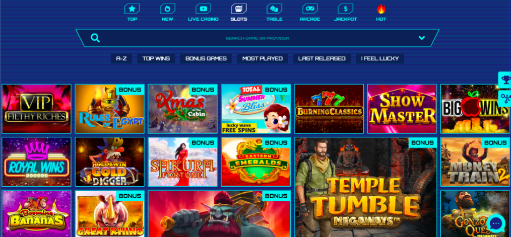 Winzinator games
