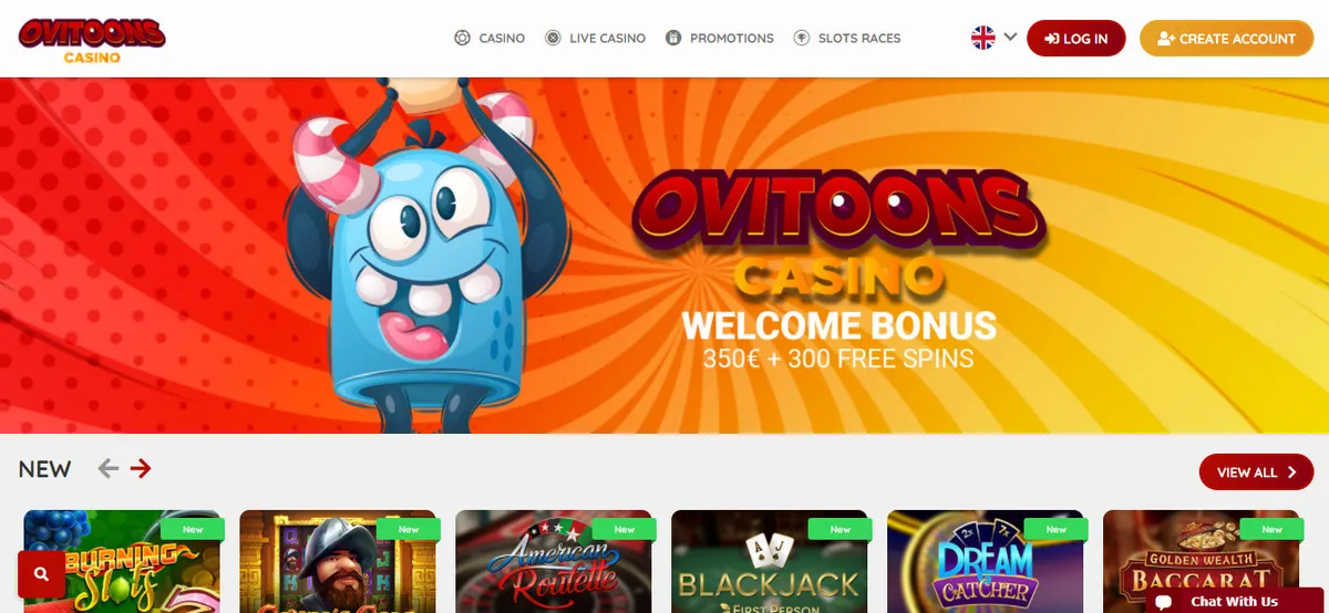 Ovitoons Casino