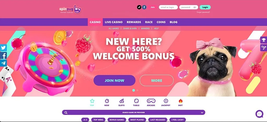 Spin Pug Casino review