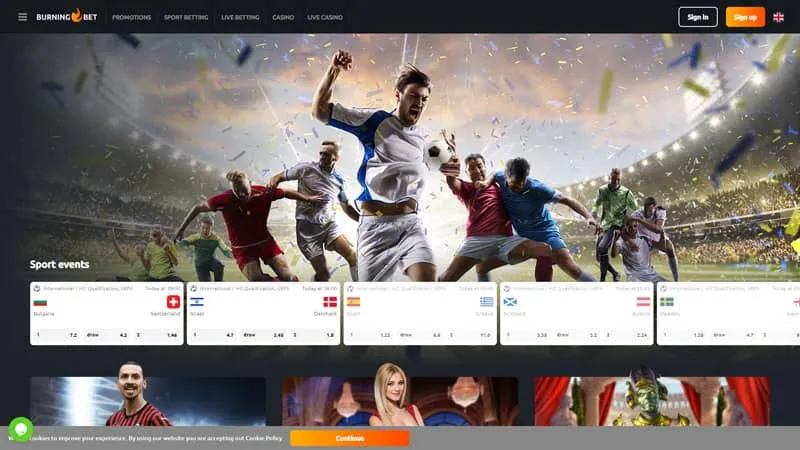 burningbet lobby