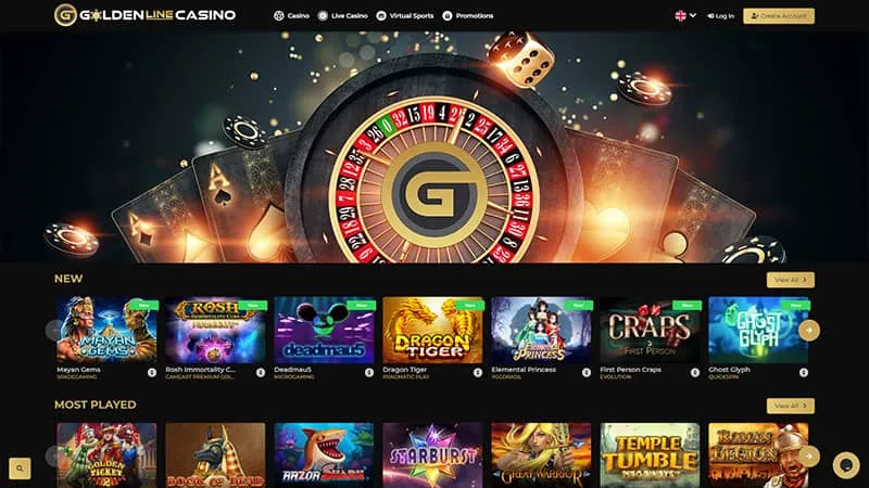 Goldenline Casino review