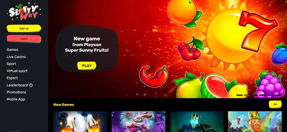 Slottyway Casino review